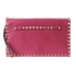 Rockstud Wristlet Clutch, front view